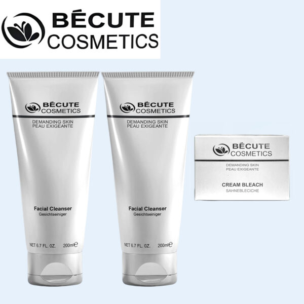 BUY 2 Becute Cosmetics Facial Cleanser (200ml) + FREE Bleach Cream (28gm)