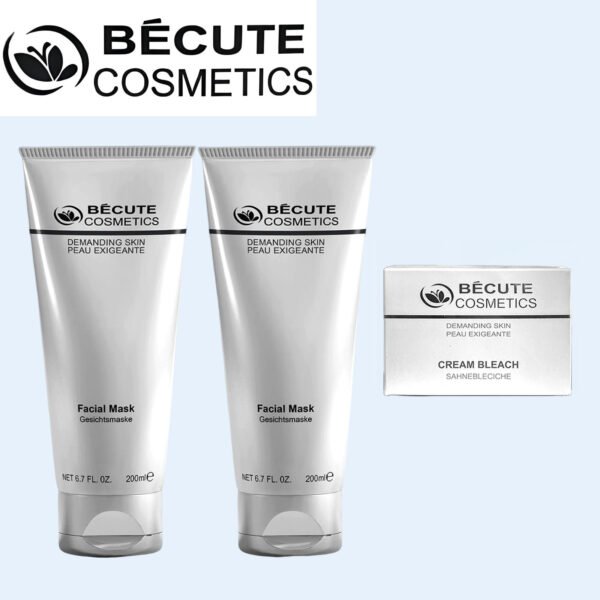 BUY 2 Becute Cosmetics Facial Mask (200ml) + FREE Bleach Cream (28gm)