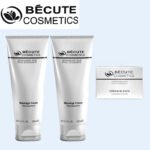 BUY 2 Becute Cosmetics Massage Cream (200ml) + FREE Bleach Cream (28gm)