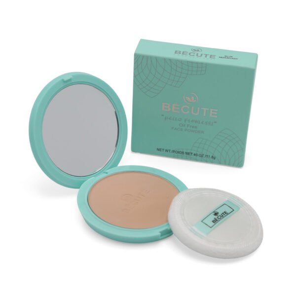 Becute Cosmetics Hello Flawless Face Powder #BC-04 Natural