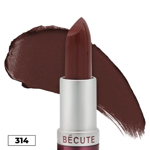 Becute Cosmetics New Mahroon Lipstick #314