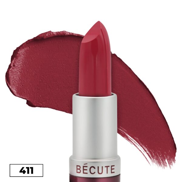 Becute Cosmetics New Mahroon Lipstick #411