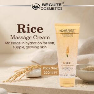 Becute Cosmetics Rice Massage Cream (200ml)